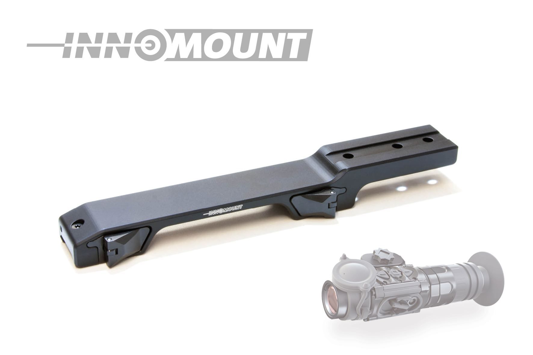 INNOMOUNT QD - gekröpft
für Weaver/Picatinny - Fortuna