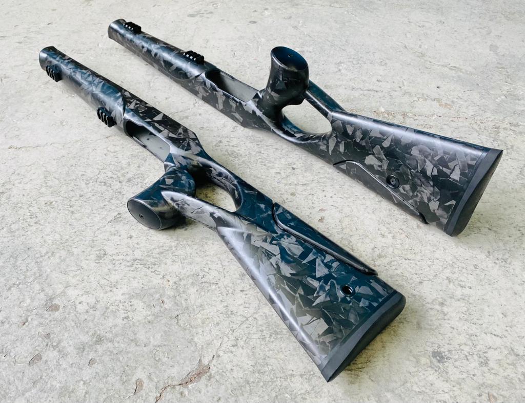 Raven Euro Carbon Camo Finish